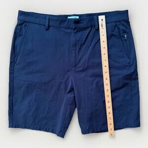 Tom Brady BRADY Brand Shorts Men’s 34 Black Performance Golf Stretch 9" Inseam